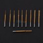 10pc 1/8" 0.8-3.175mm PCB Drill Bit Engraving Cutter Rotary CNC Bit End Mill coi