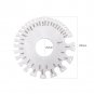 Metal Round SWG Wire Thickness Measurer Tester Ruler Gauge Diameter Tool New coi