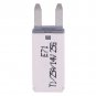 14V DC Reset Mini Circuit Breaker Blade Fuses for Car Truck Boat RV 25A White