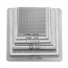 16Pcs BGA Reball Reballing Rework Net Universal Stencils Directly Heat Set coi