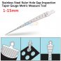 Taper Welding Gauge Gage Test Ulnar Welder Inspection Inch Metric Stainless coi