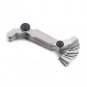 52x Steel Thread Measuring Gage Inch Metric Whitworth Screw Pitch 60&Acirc;&deg; Gauge mal