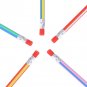 5X Flexible Bendy Colourful Soft Pencils Kids Magic Writing Pencil+Eraser Crafts