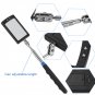 5 * 8cm Telescoping Inspection Mirror Square Telescope w/LED Light - Vehicle Car