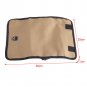 Canvas Electrician Roll Up Hardware Spanner Pouch Tool Bags Storage Organization