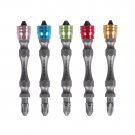 5Pcs 65mm Double Head PH2 Magnetic S2 Steel Screwdriver Bits Set for Drywall coi