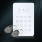 Mini Wireless Touch Keyboard RFID For Home Burglar Security Alarm System 433MHz