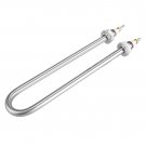 220V 25cm Stainless Steel Immersion Water Heater Electric Tube Heating Element