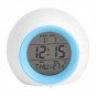 Portable Wake Up Light Alarm Clock Digital Display Date for Adults Kids Teens