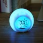 Portable Wake Up Light Alarm Clock Digital Display Date for Adults Kids Teens