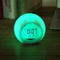 Portable Wake Up Light Alarm Clock Digital Display Date for Adults Kids Teens