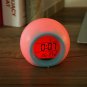 Portable Wake Up Light Alarm Clock Digital Display Date for Adults Kids Teens