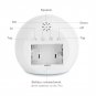 Portable Wake Up Light Alarm Clock Digital Display Date for Adults Kids Teens