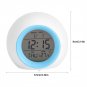 Portable Wake Up Light Alarm Clock Digital Display Date for Adults Kids Teens