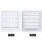 30*30cm Air Vent Grille Gravity Wall Ducting Cover Adjustable Ventilation Louvre