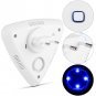 220V Wireless Indoor Alert Siren Sound & Flash Light Home Security Alarm System