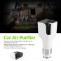 2 USB Mini Auto Car Fresh Air Ionic Purifier Oxygen Bar Ozone Ionizer Cleaner