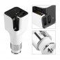 2 USB Mini Auto Car Fresh Air Ionic Purifier Oxygen Bar Ozone Ionizer Cleaner