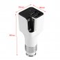 2 USB Mini Auto Car Fresh Air Ionic Purifier Oxygen Bar Ozone Ionizer Cleaner