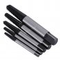 5Pc Screw Extractor Set Easy Out Drill Bits guide Broken Screws Bolt Remover coi