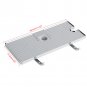 Bathroom Pole Shelf Shower Storage Caddy Rack Organiser Tray Holder+2 Hooks