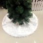 75cm Christmas Tree Plush Skirt Base Floor Mat Cover Xmas Party Ornament