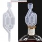 One Way Exhaust Check Valve Water Sealed Valves for Home Brew Wine Fermentation