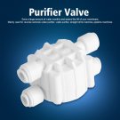 1/4"Connect Shut-Off 4 Way RO Valve Switch Water Purifier Reverse Osmosis System