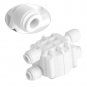 1/4"Connect Shut-Off 4 Way RO Valve Switch Water Purifier Reverse Osmosis System