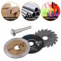3x HSS 54.8mm Mini Wood Circular Saw Blade Cutting Blade Rotary Tool+Mandrel Set