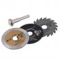 3x HSS 54.8mm Mini Wood Circular Saw Blade Cutting Blade Rotary Tool+Mandrel Set