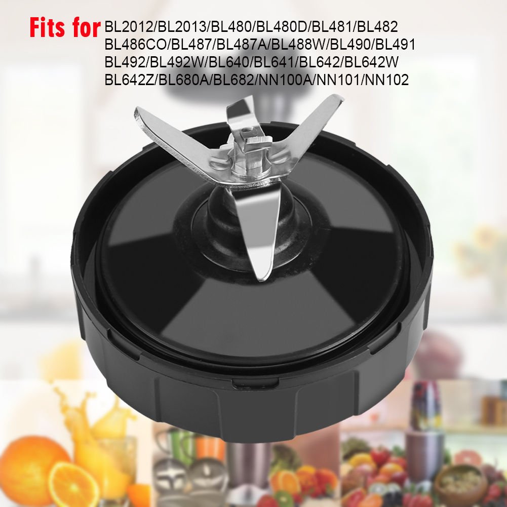 7 Fin Extractor For Nutri Ninja Blender 1000W Bullet Auto iQ BL451 BL480 Black