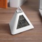Small LED Clock Color Changing Digital Triangle Thermometer Alarm Clock