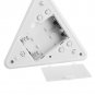 Small LED Clock Color Changing Digital Triangle Thermometer Alarm Clock