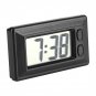 Black Ultra Thin Vehicle Mounted LCD Digital Car Dashboard Clock Date Calendar