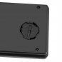 Black Ultra Thin Vehicle Mounted LCD Digital Car Dashboard Clock Date Calendar