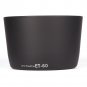 Black Professional Replacement ET60 Lens Hood For F/4-5.6 75-300mm f/4-5.6 USM