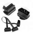 Car Auto OBD2 16pin 2 in 1 Cable Diagnostic Extension Cable Connector Adapter