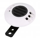 1Pc 12V Waterproof Loud 110 dB 430HZ Snail Horn Motorcycle Bike Car Vans White