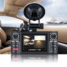 2.7" HD 1080P 180° Dual Lens Car DVR Camera Night Vision View Recorder Dash Cam