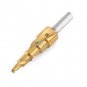 Triangle HSS Spiral Grooved Step Drill Bit Hole Cutter Titanium Coated 4-12mm em