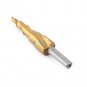 Triangle HSS Spiral Grooved Step Drill Bit Hole Cutter Titanium Coated 4-12mm em
