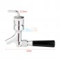 Beer Faucet Draft Chrome Shank w/ Elbow 1-2/5"X3/16" Brass Tap For Kegerator coi