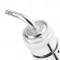 Beer Faucet Draft Chrome Shank w/ Elbow 1-2/5"X3/16" Brass Tap For Kegerator coi