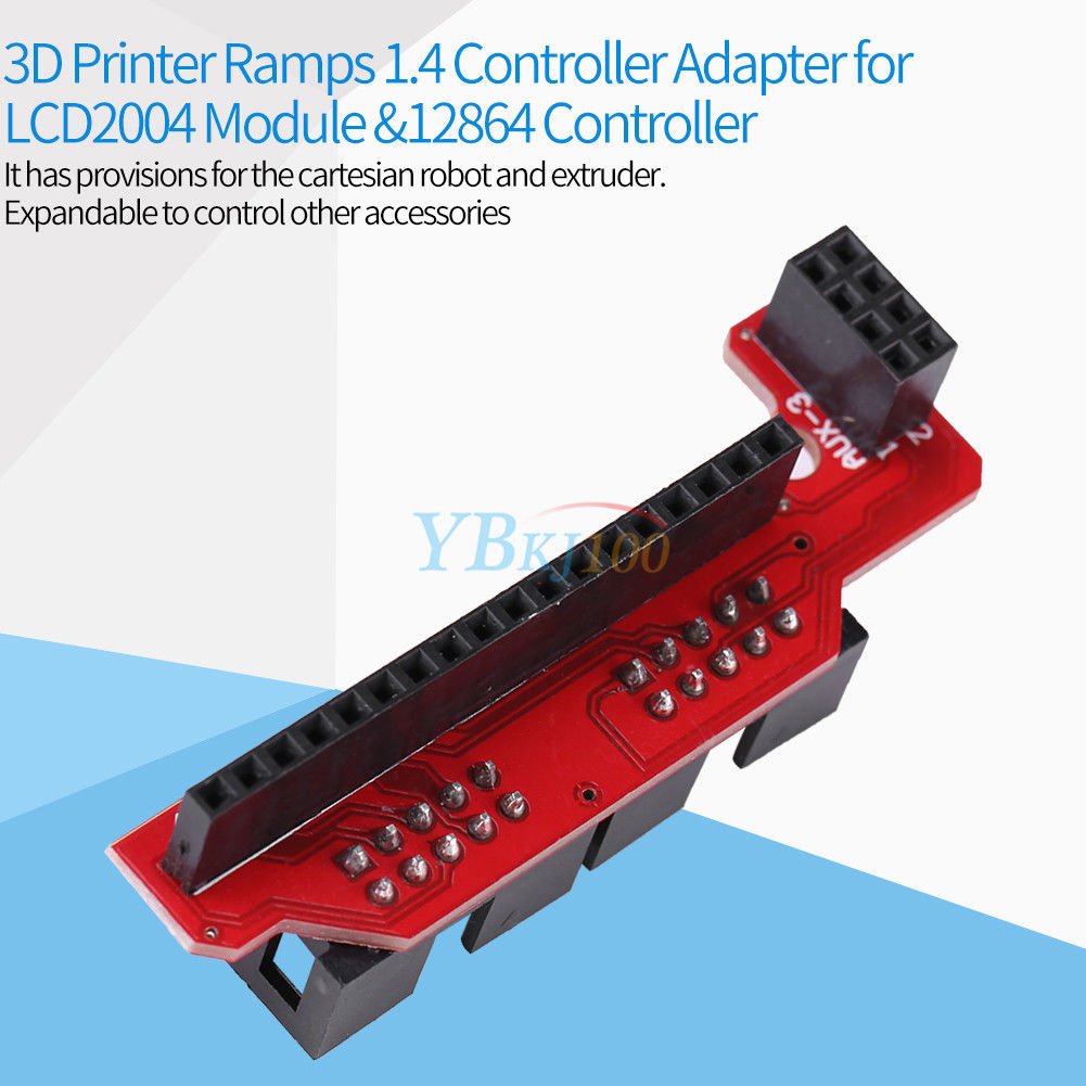 3D Printer Smart Controller Adapter for Ramps 1.4 Shield LCD 2004 12864 Module