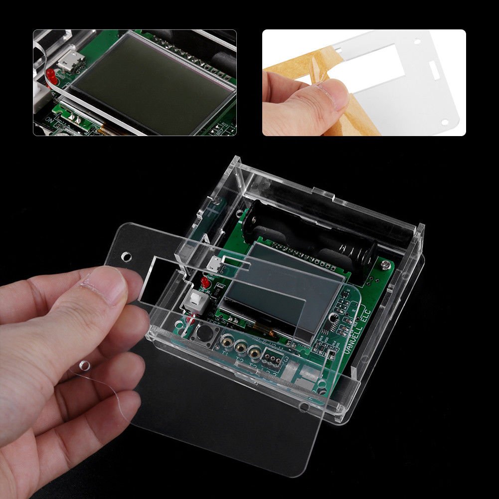 Acrylic Case Fr Transistor Inductor Capacitor ESR Meter MG328 Digital Tester coi
