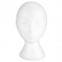 1x Soft Foam Male Styrofoam Mannequin Manikin Head Model Wig Glasses Hat Stand