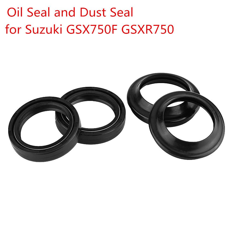 Motorcycle Motorbike Front Fork Damper Oil Dust Seal for Suzuki GSX750F GSXR750