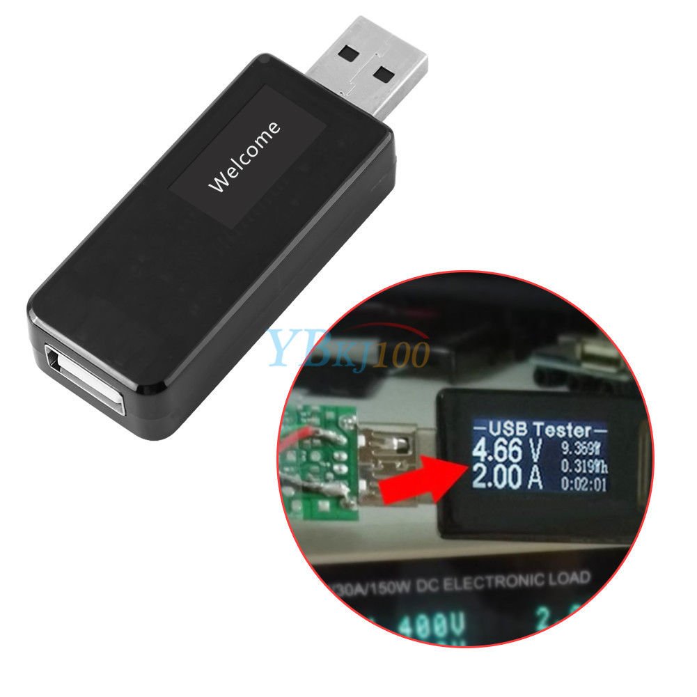7 In 1 Multifunctional USB Tester Digital Current Voltmeter Ammeter Capacity NEW