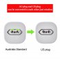 AU UK US EU Plug 3 in 1 Travel Charger Charging Socket Power Adapter Converter
